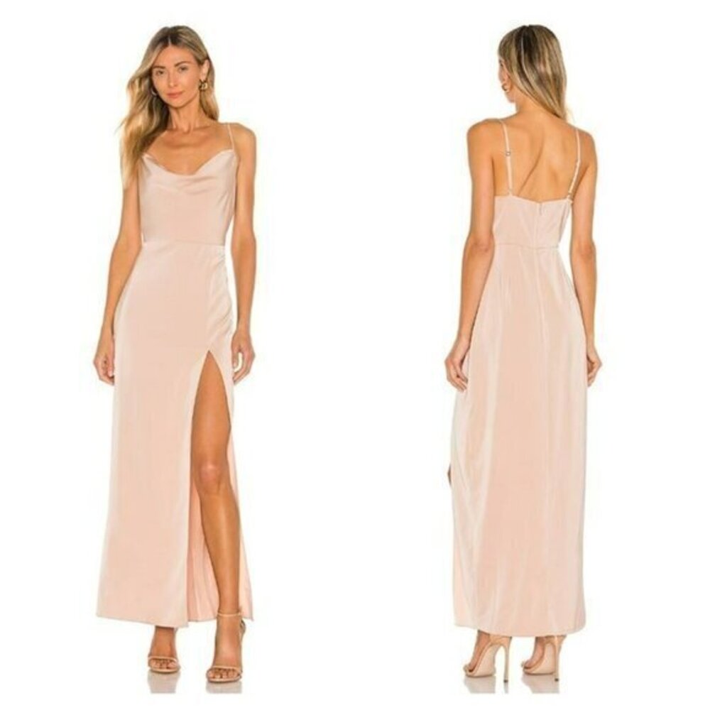 NBD Lila Gown - Champagne